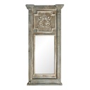 Specchio da Parete Blu, Grigio, Beige 55x7x118 cm
