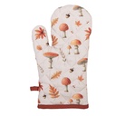 Gant de four Beige Marron 18x30 cm