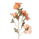 Decoratie tak met bloemen 8x20x82 cm