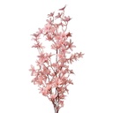 Decorative Artificial Branch with flowers Pink 15x7x112 cm