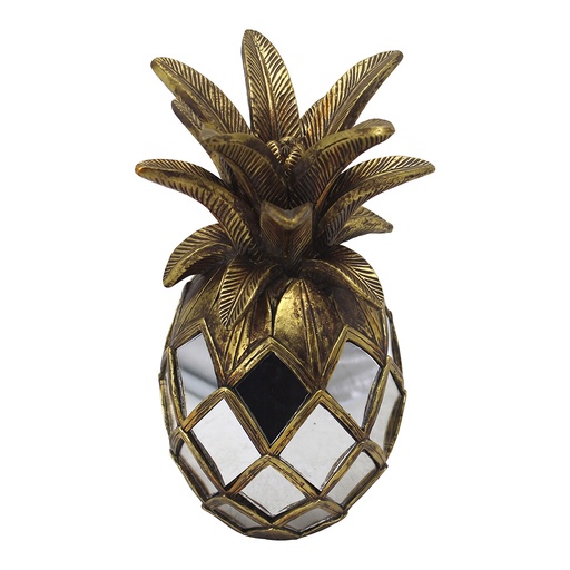 Decoratie ananas 14x14x25 cm