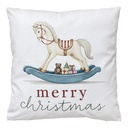 Coussin rempli Beige Rouge 45x45x4 cm