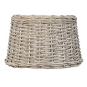 Lampenschirm Deckenlampe Beige Ø 30x19 cm / E27