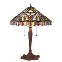 Tischlampe Tiffany Ø 47x60 cm E27/max 2x60W