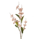 Rami Artificiali Decorativi con fiori Rosa Verde 8x6x80 cm