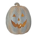 Décoration Citrouille Gris Beige Ø 33x39 cm