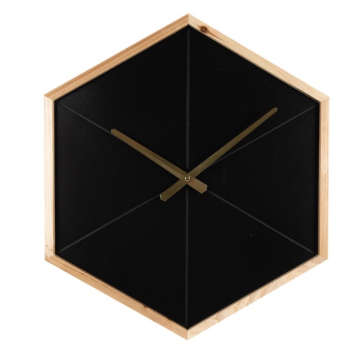 Wandklok 43x5x50 cm / 1xAA