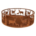 Serving Bowl/Platter Brown Ø 25x7 cm
