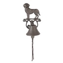 Türglocke Gusseisen Braun 14x14x24 cm