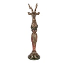 Décoration Cerf Couleur or Vert 16x22x70 cm
