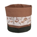 Brotkörbchen Beige Braun Ø 15x16 cm