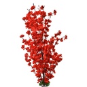Decoratie tak met bloemen 40x10x100 cm