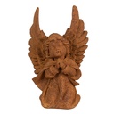Decorazione angelo Marrone 13x8x19 cm
