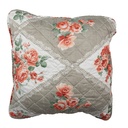 Housse de coussin Gris Rose 50x50 cm