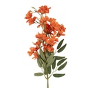 Deko Ast mit Blumen Orange Grün 10x10x72 cm