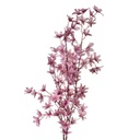 Rami Artificiali Decorativi con fiori Viola 15x7x112 cm