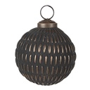 Boule de Noël Gris Ø 8x8 cm