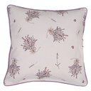 Housse de coussin Violet, Blanc 40x40 cm
