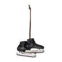 Hänger Schlittschuhe Schwarz, Silberfarbig 10x4x6 cm