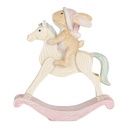 Decoratie konijn 13x4x14 cm