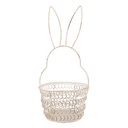 Panier Lapin Blanc Ø 12x27 cm
