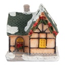 Décoration d'un Maison avec LED Orange Vert 6x5x6 cm