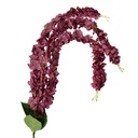 Kunstblumen Violett Grün 6x6x108 cm