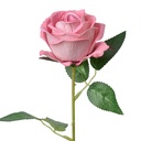Kunstblumen Rosen Rosa Grün 8x8x50 cm