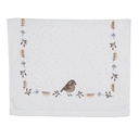 Asciugamano Ospite Beige, Marrone 40x66 cm