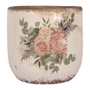 Flower Pot Inside Beige Pink Ø 14x13 cm