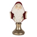 Décoration de Noël père Noël Rouge Blanc 9x7x15 cm