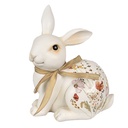 Decoration rabbit Beige 15x11x20 cm