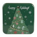 Blik 17x17x6 cm