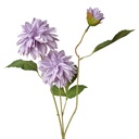 Fiori Finti Viola Verde 17x10x70 cm