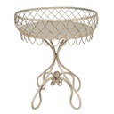 Tavolino beige Ø 55x65 cm