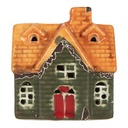 Décoration Maison avec LED Vert Orange 8x5x8 cm