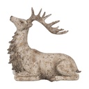 Dekoration Hirsch Braun 29x15x27 cm