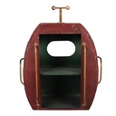 Decorazione Sciovia Rosso Verde 48x26x60 cm