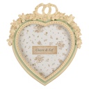 Bilderrahmen Beige Grün 16x3x18 cm / 10x15 cm