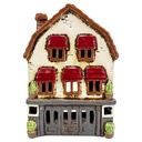 Waxinelichthouder huis 14x9x21 cm