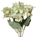 Branche de décoration avec fleurs Vert 16x12x30 cm
