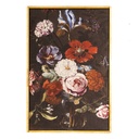 Schilderij met bloemen 40x3x60 cm