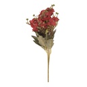Decoratie tak met bloemen 10x10x32 cm