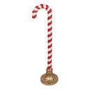 Decorazione bastoncino di zucchero Rosso Bianco 33x24x101 cm