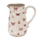 Dekorativer Krug Beige 16x12x18 cm