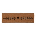 Deurmat 75x22x2 cm