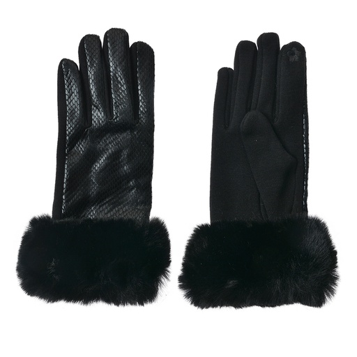 Handschoenen 14x23 cm zwart