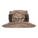 Scatola di gioielli Cappello Marrone Ø 22x11 cm