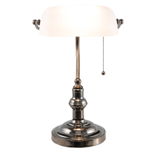 Bureaulamp wit 27x23x42 cm E27/max 1x60W