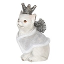 Decoratie kat met vleugels 17x15x28 cm